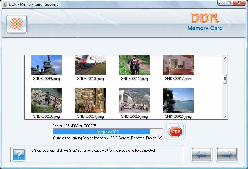Card recovery software recover SD SDHC MMC memory cards data photo